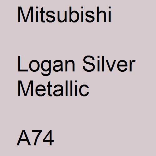 Mitsubishi, Logan Silver Metallic, A74.